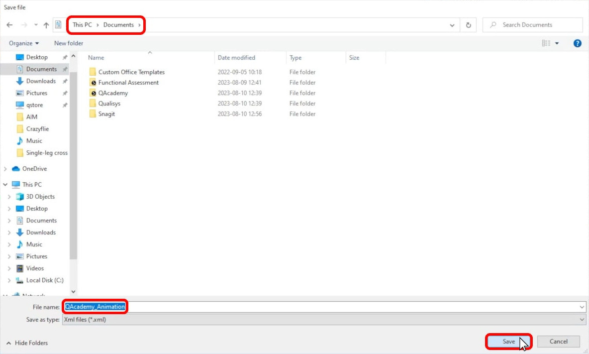 Label list appearance