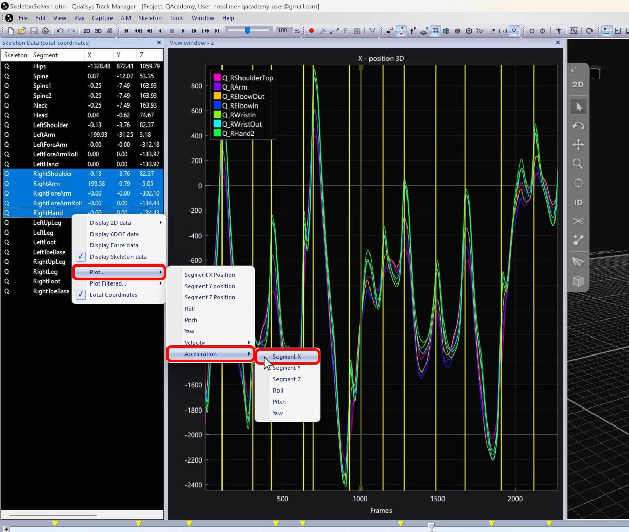 Plotting data